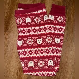 women’s old navy holiday pj pants